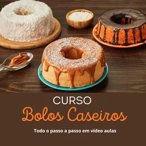 Imagem de capa para o Curso online Curso de Bolos Caseiros