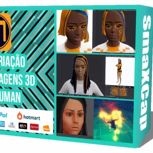 Imagem do curso Curso Criação de Personagens 3D MakeHuman