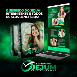 Imagem de capa para o Ebook O segredo do Jejum Intermitente