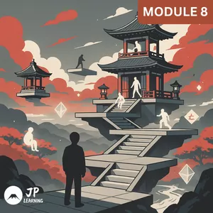 Cover image for Online course Complete Japanese Foundations A1 – Module 8: Master Verb Forms, Actions, States &amp; Advanced Sentence Building