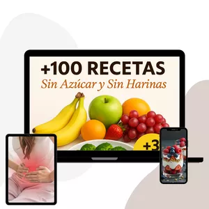 Imagen de portada para Curso online Pack Transformación Saludable – Recetas sin azúcar ni harinas