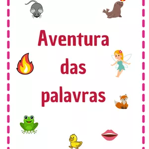 Imagem de capa para o Ebook Aventura das palavras 