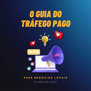 Imagem de capa para o Ebook Curso de Domínio de Tráfego Pago