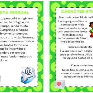 Imagem de capa para o Ebook TIPOS DE CARTAS 