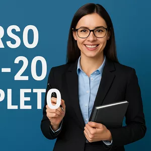 Imagem de capa para o Ebook Curso completo CPA-20 