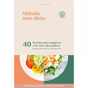 Imagem de capa para o Ebook eBook 40 Receitas para emagrecer e ter uma vida saudável