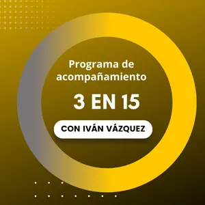 Imagen de portada para Curso online Programa de acompañamiento 3 en 15