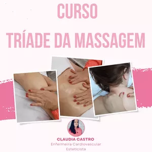 Imagem de capa para o Curso online Tríade da masagem