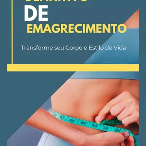 Imagem de capa para o Ebook Guia Definitivo de Emagrecimento: Transforme seu Corpo e Estilo de Vida