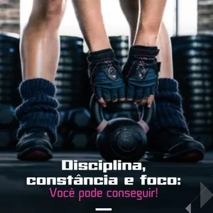 Imagem de capa para o Ebook Disciplina, constância e foco