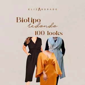 Imagem de capa para o Ebook 100 Looks para Biotipo Redondo