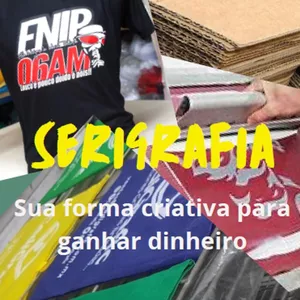Imagem de capa para o Ebook Ebook: Introdução à Impressão Serigráfica: Técnicas para Iniciantes