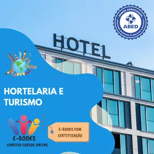 Imagem de capa para o Ebook HORTELARIA E TURISMO