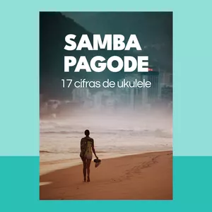 Imagem de capa para o Ebook Ukulele - 17 Cifras SAMBA e PAGODE