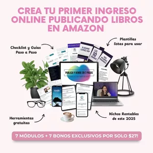 Imagen de portada para Curso online Fórmula 4 de Amazon KDP