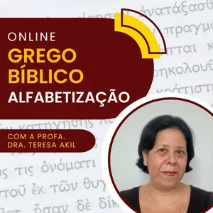 Imagem de capa para o Curso online Grego Bíblico - Alfabetização FVC