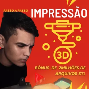 Imagem do curso Impressão 3D + 2 Milhões de Arquivos STL - Renan Barbalho 