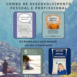 Imagem de capa para o Ebook Combo de Desenvolvimento Pessoal e Profissional