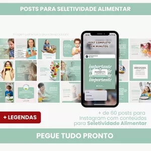 PACK PARA SELETIVIDADE ALIMENTAR