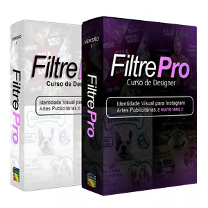 Imagem do curso FiltrePro - Curso de Designer para Instagram e Artes para anúncios.