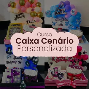 Curso Caixa Cenário Personalizada