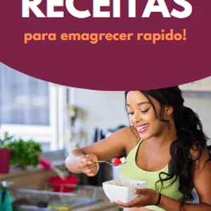Imagem de capa para o Ebook 10 Melhores receitas para emagrecer rápido