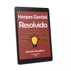 Imagem de capa para o Ebook Herpes Genital Resolvida