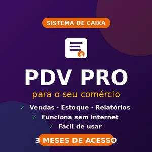 Imagem do curso PDV Pro — Sistema de Caixa (3 meses de acesso)