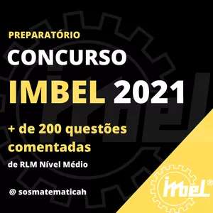 Imagem principal do produto Curso preparatório para o concurso IMBEL 2021 - RLM (Nível Médio)