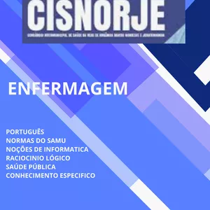 Imagem de capa para o Ebook SIMULADO ENFERMAGEM CISNORJE SAMU
