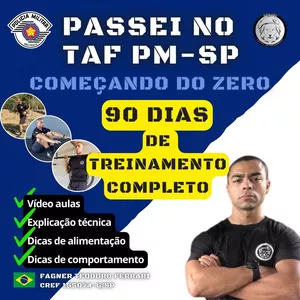 Imagem do curso PASSEI NO TAF - PMESP - Treinamento Completo