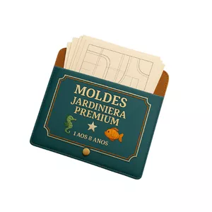Imagem de capa para o Curso online MOLDES JARDINEIRA PREMIUM - 1 a 8 anos