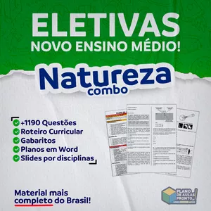 Imagem do curso CIÊNCIAS DA NATUREZA - PLANEJAMENTOS E ATIVIDADES - BNCC