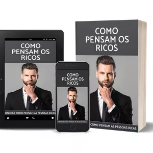 Imagem de capa para o Ebook COMO PENSAM OS RICOS 