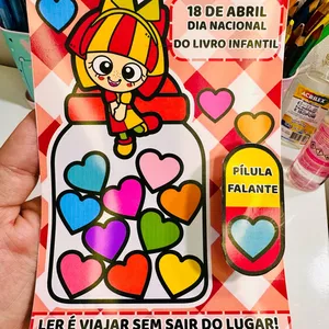 Imagem de capa para o Ebook Pílula falante 🥰😊