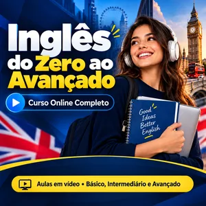 Imagem do curso CURSO DE INGLES INGLÊS DO ZERO AO AVANÇADO 