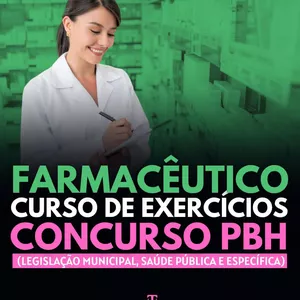 Imagem de capa para o Curso online FARMACÊUTICO - CURSO DE EXERCÍCIOS – PREPARATÓRIO CONCURSO PREFEITURA DE BELO HORIZONTE 