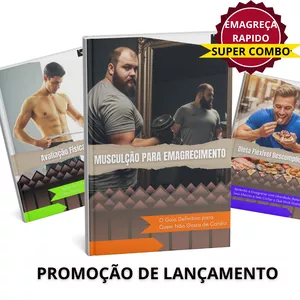 Imagem de capa para o Ebook 🔥SUPER COMBO DO EMAGRECIMENTO INTELIGENTE🔥 Treine, coma e acompanhe seus resultados com ciência, liberdade e consistência.