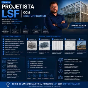 Imagem do curso Curso Projetista de Light Steel Frame com SketchFramer