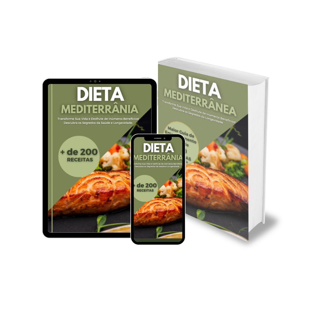 Imagem do curso Dieta Mediterrânea + de 200 Receitas Saudáveis e Práticas 
