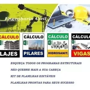 Imagem de capa para o Ebook Planilhas Construção Civil Orçamento Obras