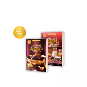 Imagem de capa para o Ebook Combo Zero Açúcar: Substituições e Calda Perfeita