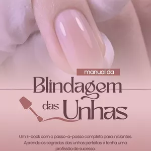 Imagem de capa para o Ebook Manual da blindagem das unhas 