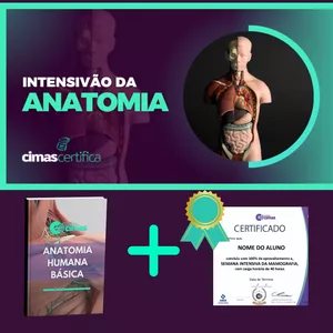 Imagem de capa para o Curso online LIVRO DIGITAL + PDF - INTENSIVÃO DA ANATOMIA