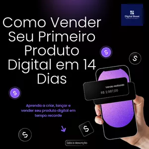 Imagem de capa para o Ebook Aprenda a Vender seu Primeiro Produto em Apenas 14 Dias