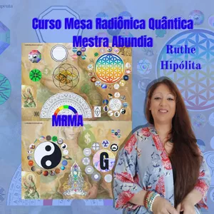 Imagem de capa para o Curso online Mesa Radiônica Quântica da Mestra Abundia