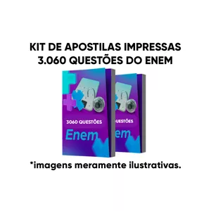 Imagem de capa para o Curso online Kit de Apostilas Impressas Método Arrase na TRI