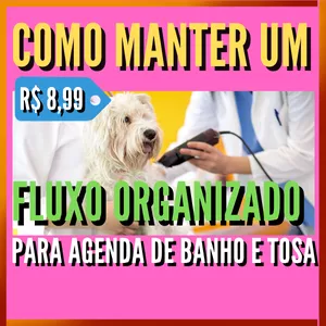 Imagem de capa para o Curso online Planilha de Agendamento de Banho e Tosa para Pet Shops