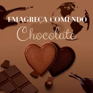 Imagem de capa para o Ebook EMAGREÇA COMENDO CHOCOLATE