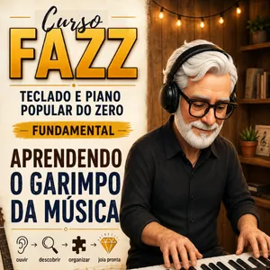 Imagem do curso CURSO FAZZ - TECLADO E PIANO DO ZERO